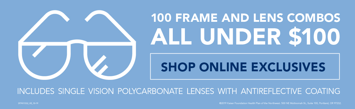 100 Frame and Lens Combos Under $100